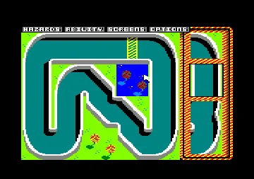 Championship Sprint (UK) (1988) screen shot game playing